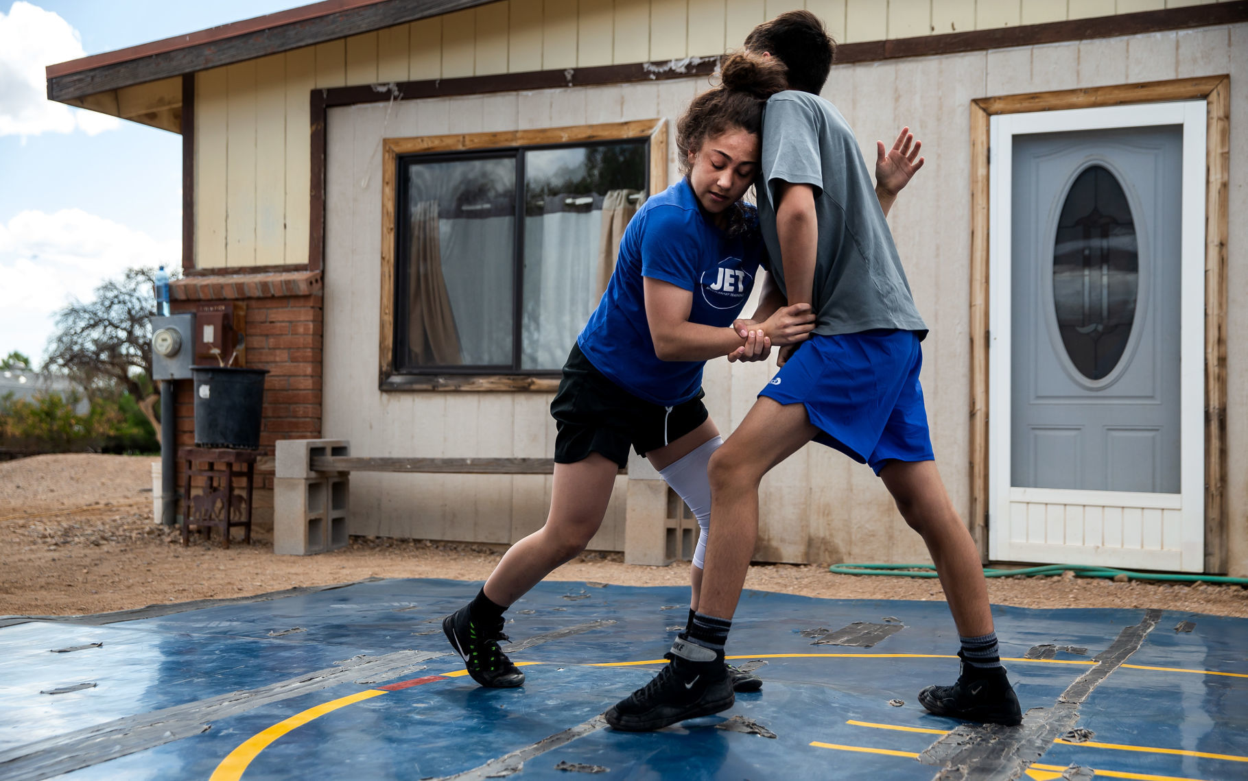 Audrey Jimenez, wrestler